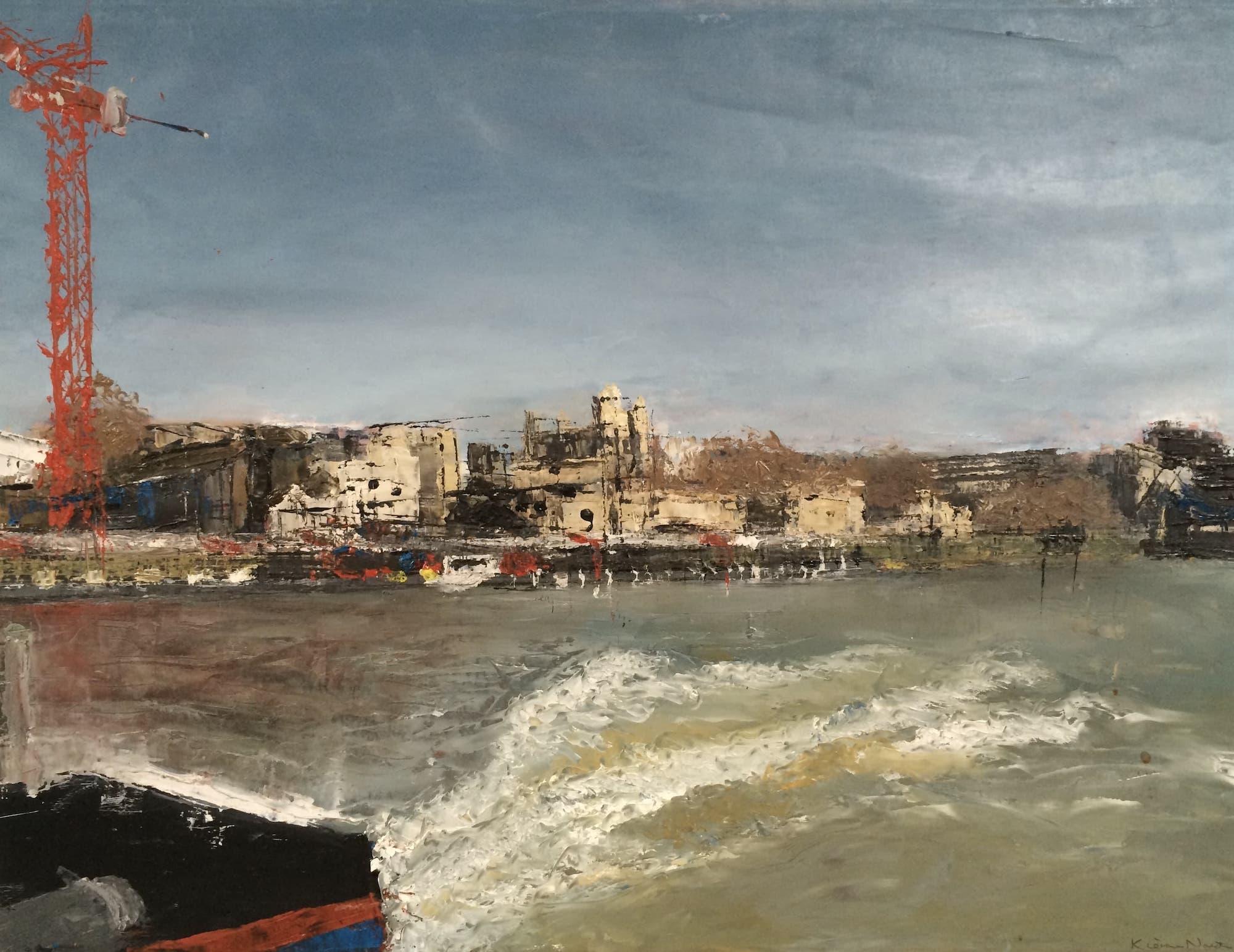 View from the River Thames